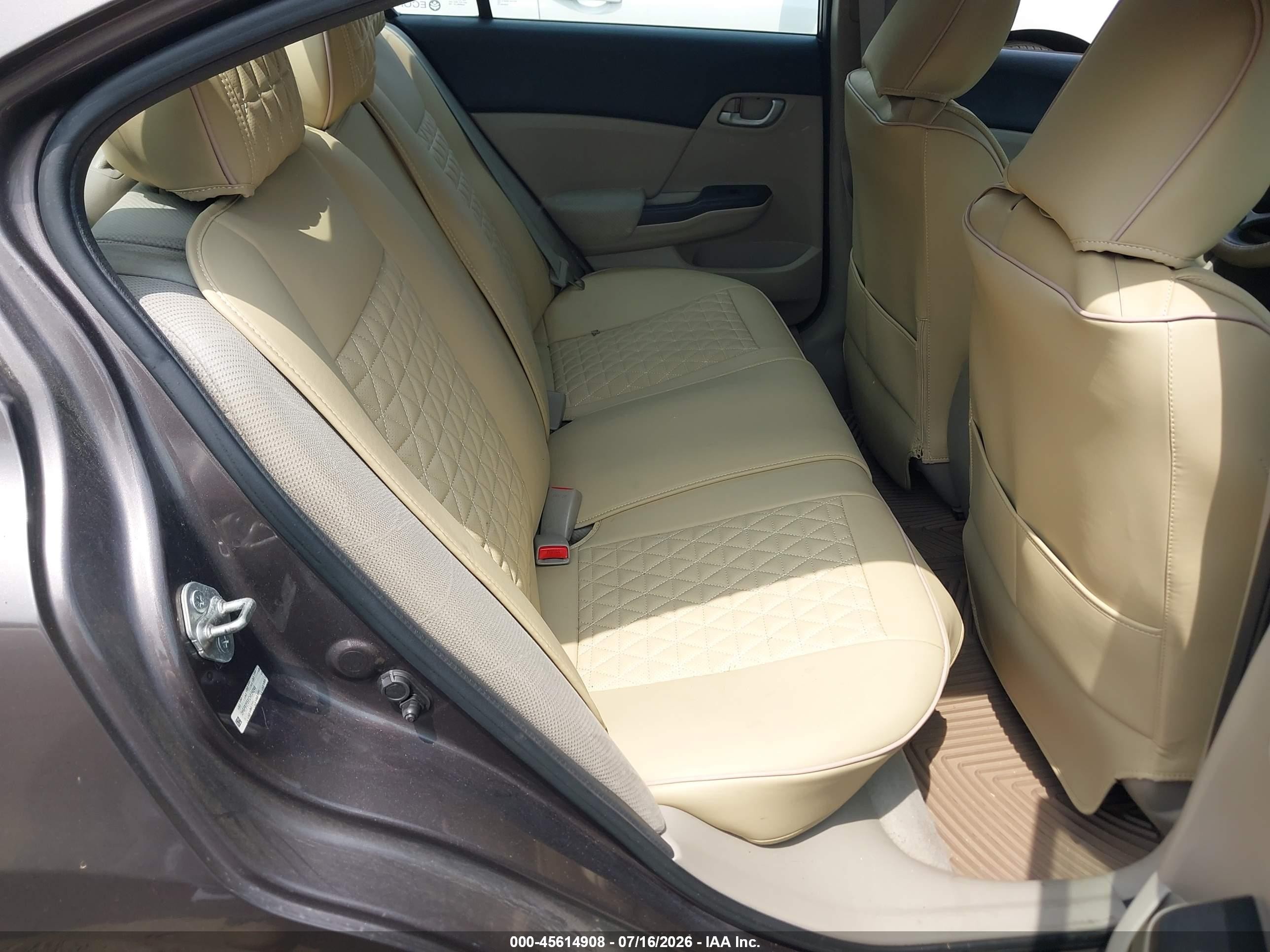 2012 Honda Civic Lx Brown vin: 2HGFB2F5XCH554246