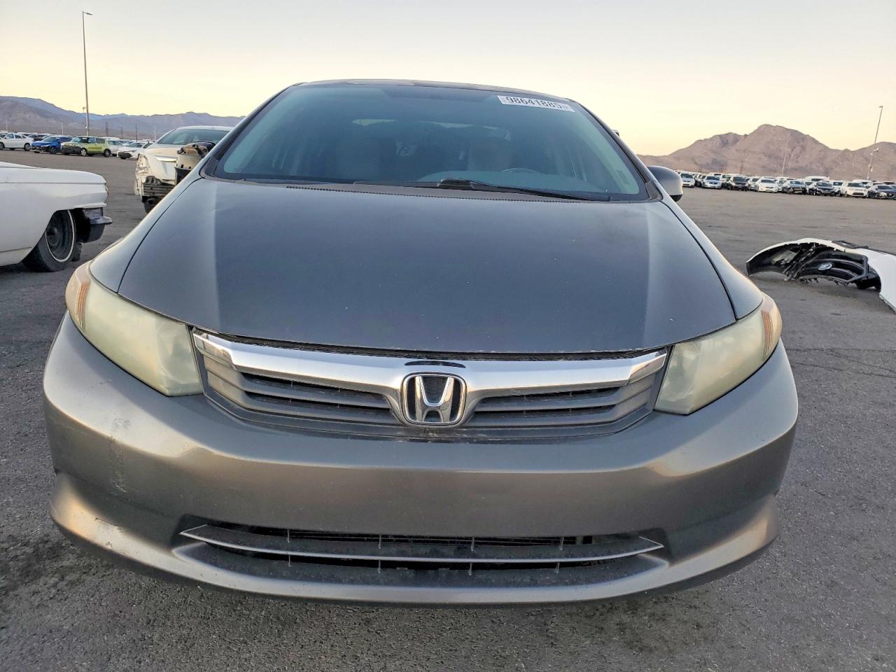 2012 Honda Civic Lx Charcoal vin: 2HGFB2F5XCH560774