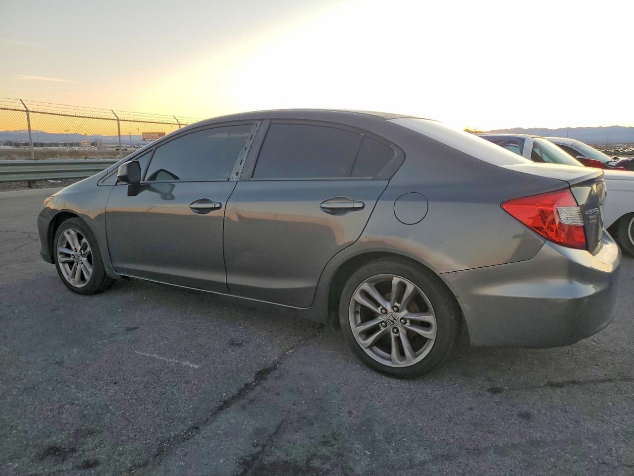 2012 Honda Civic Lx Charcoal vin: 2HGFB2F5XCH560774