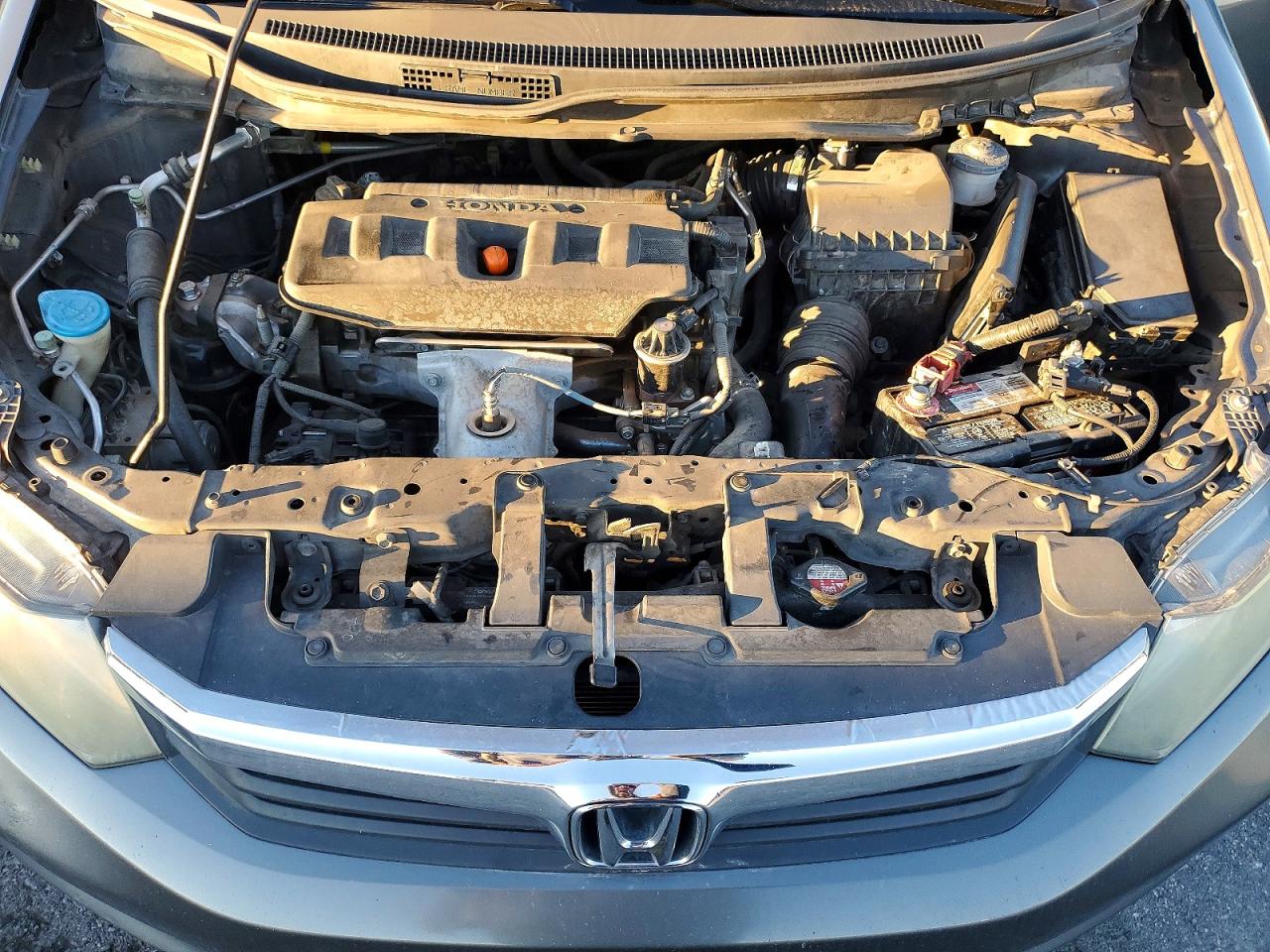 2012 Honda Civic Lx Charcoal vin: 2HGFB2F5XCH560774