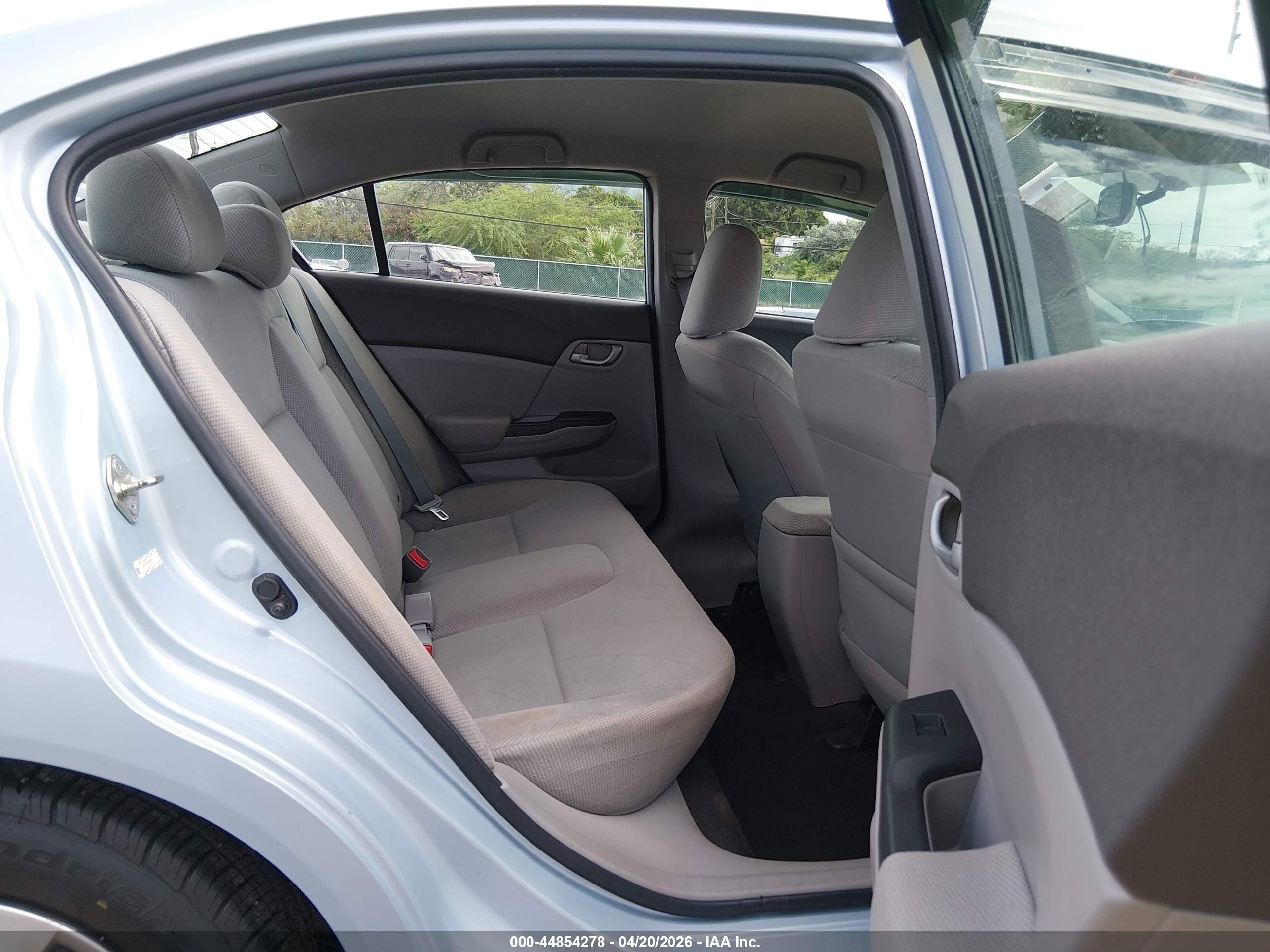 2012 Honda Civic Lx Blue vin: 2HGFB2F5XCH585576
