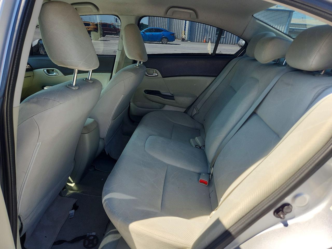 2012 Honda Civic Silver vin: 2HGFB2F5XCH588798