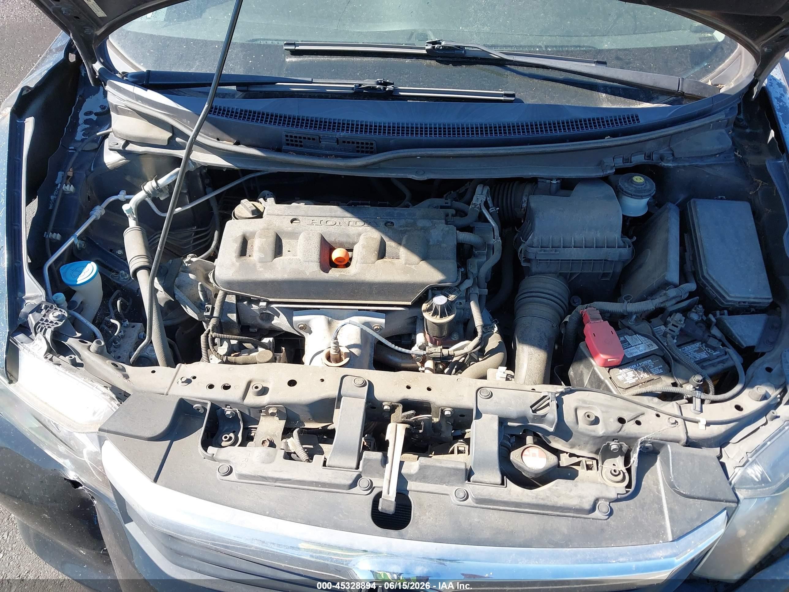 2012 Honda Civic Lx Черный vin: 2HGFB2F5XCH590664