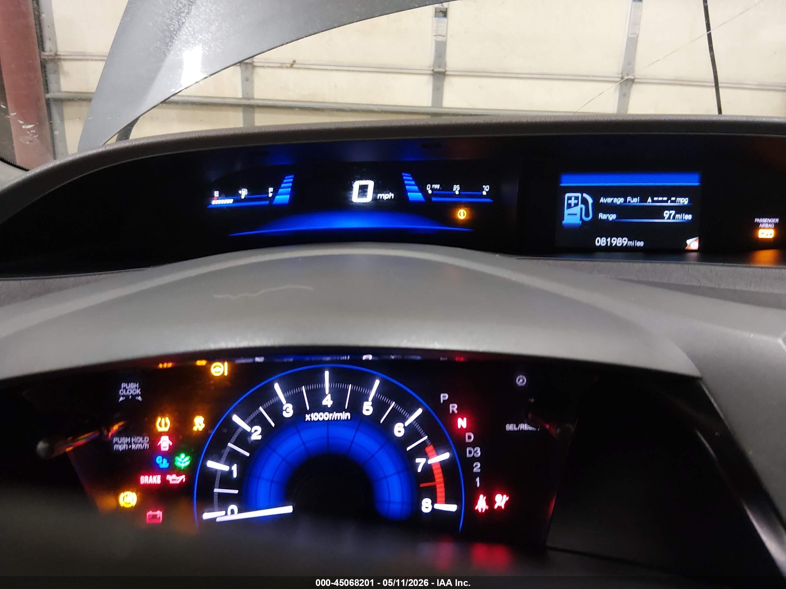 2012 Honda Civic Lx Gray vin: 2HGFB2F5XCH600495