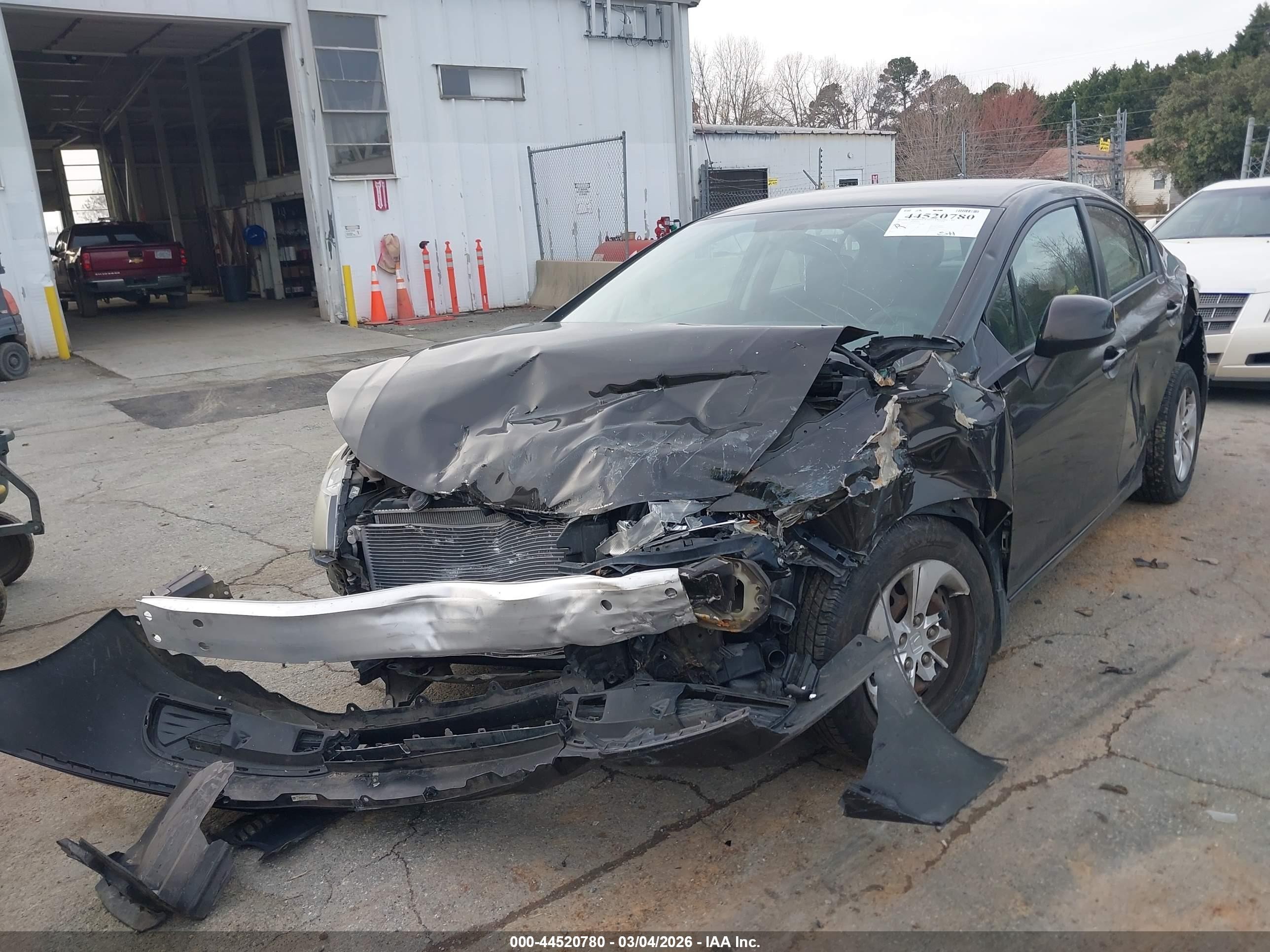 2013 Honda Civic Lx Черный vin: 2HGFB2F5XDH537125