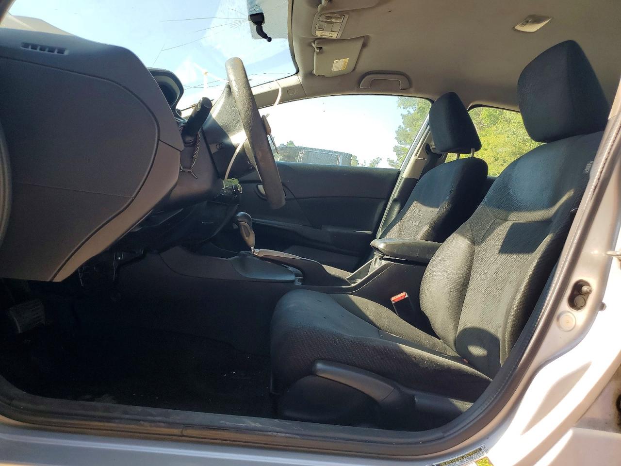 2013 Honda Civic Lx Gray vin: 2HGFB2F5XDH563742