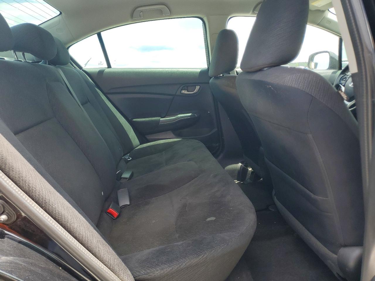 2013 Honda Civic Lx Черный vin: 2HGFB2F5XDH565068