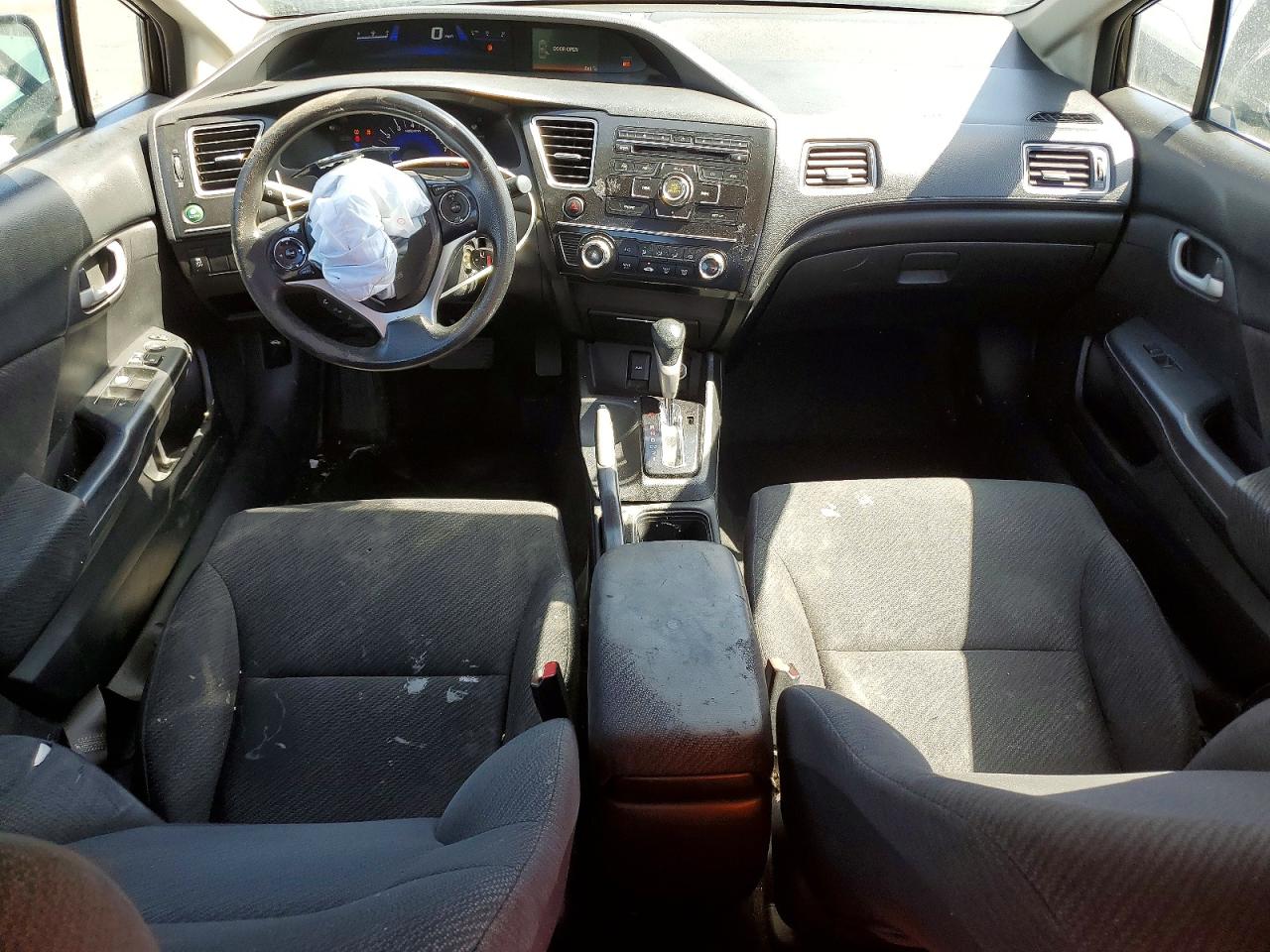 2013 Honda Civic Lx Black vin: 2HGFB2F5XDH580072