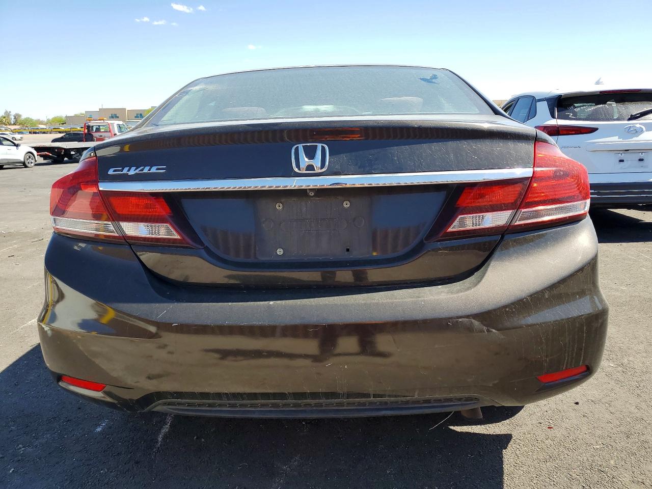 2013 Honda Civic Lx Black vin: 2HGFB2F5XDH580072