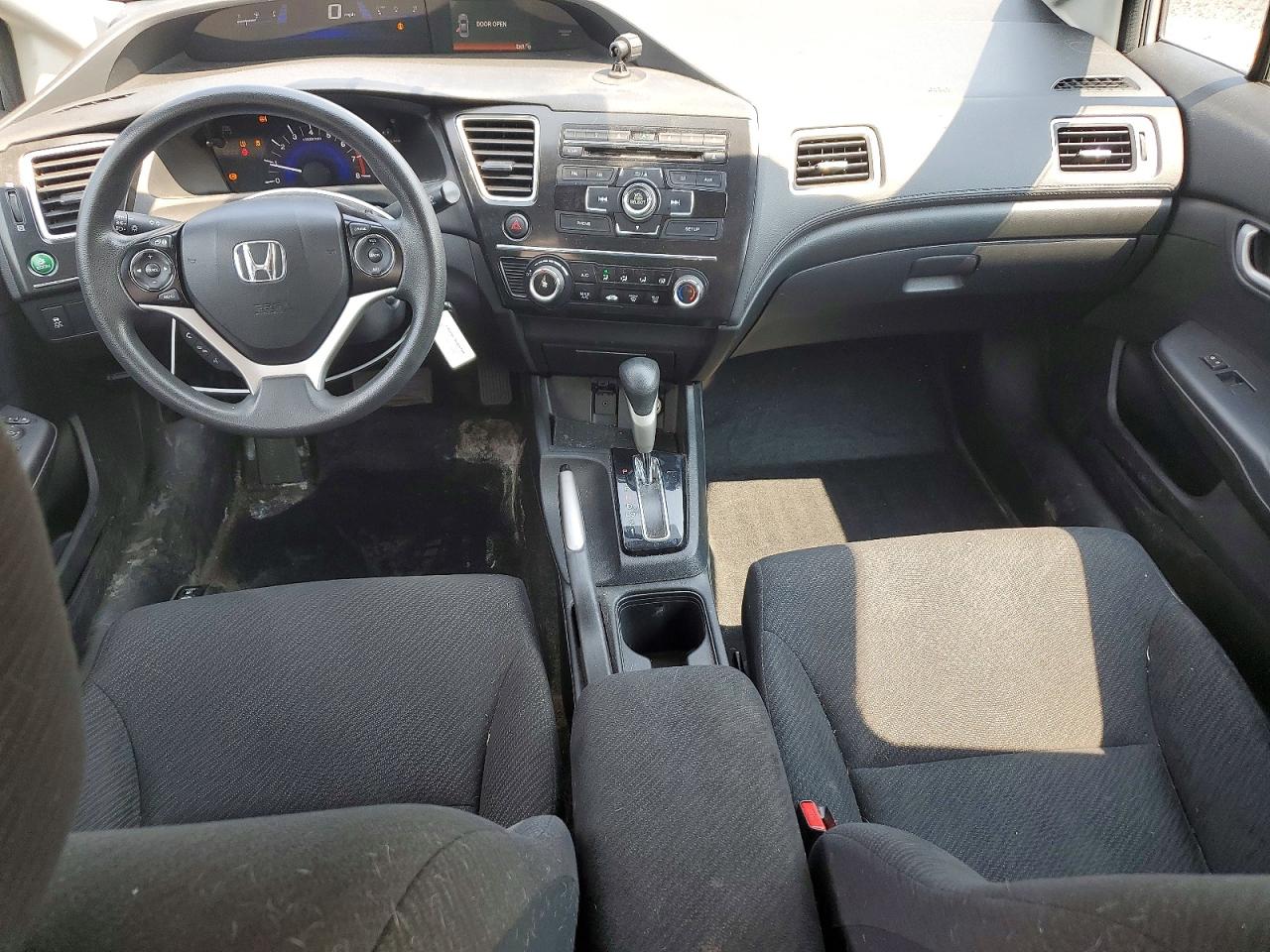 2013 Honda Civic Lx Silver vin: 2HGFB2F5XDH600899