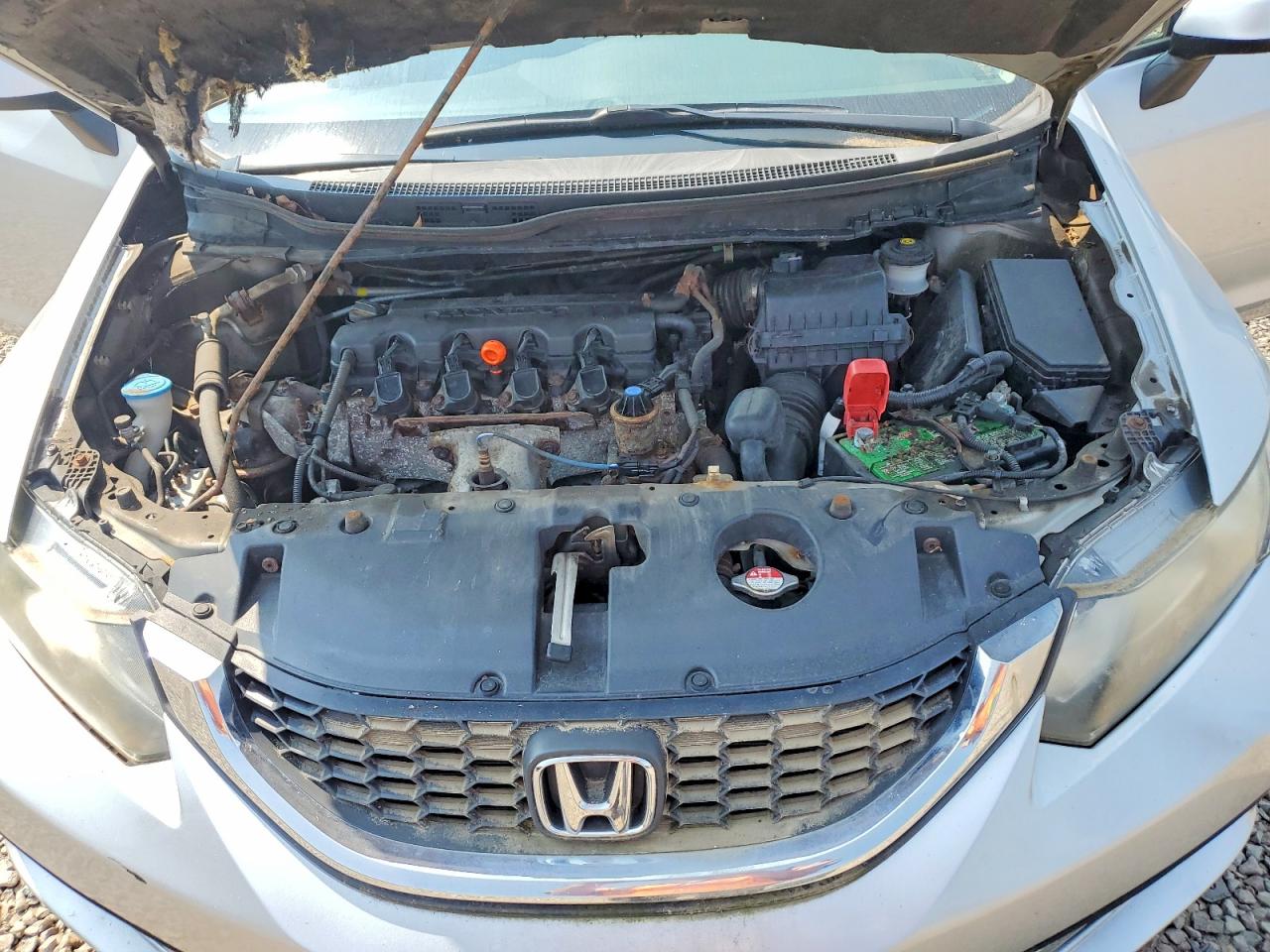 2013 Honda Civic Lx Silver vin: 2HGFB2F5XDH600899