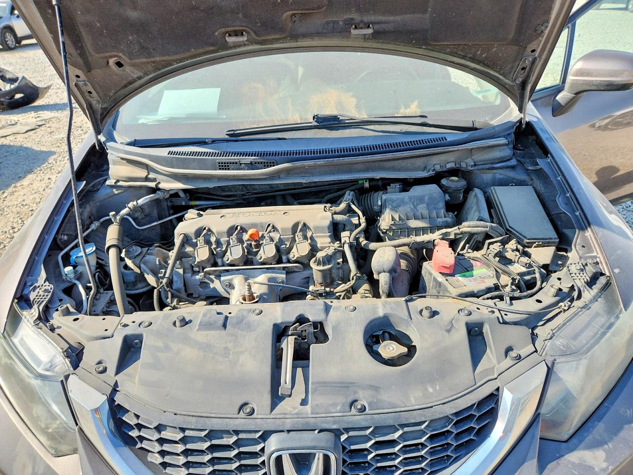 2014 Honda Civic Gray vin: 2HGFB2F5XEH502229