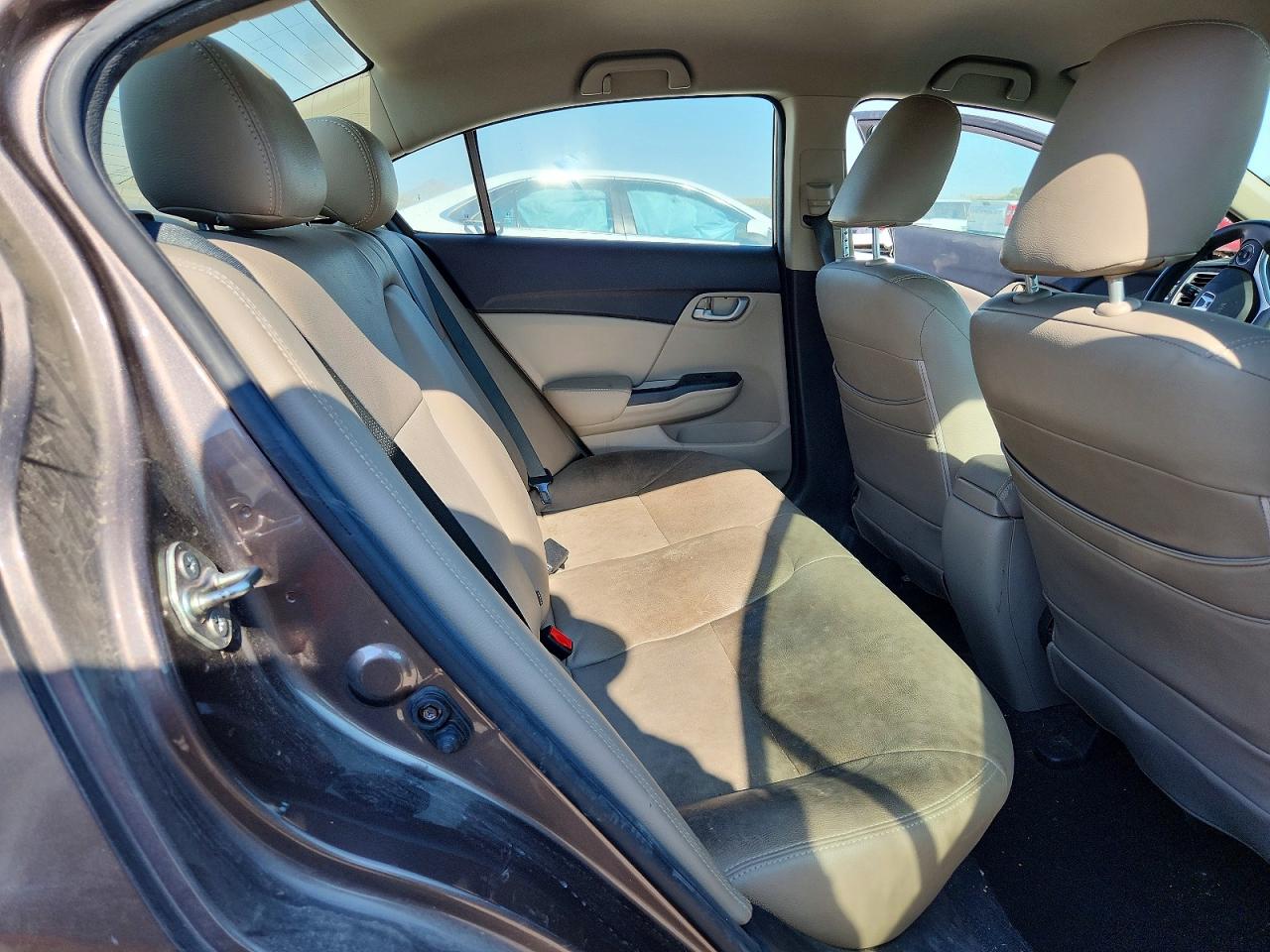 2014 Honda Civic Gray vin: 2HGFB2F5XEH502229