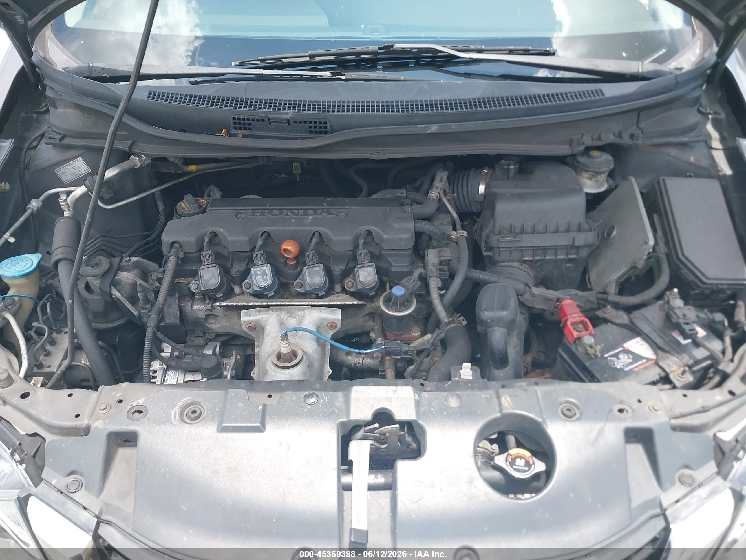 2014 Honda Civic Lx Gray vin: 2HGFB2F5XEH503400