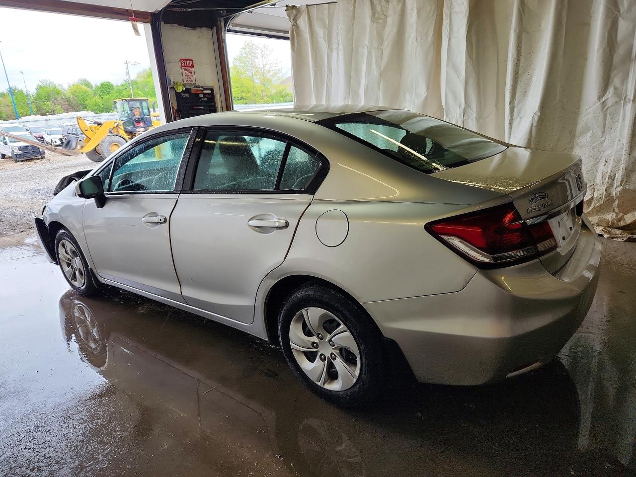 2014 Honda Civic Lx Серебряный vin: 2HGFB2F5XEH506300