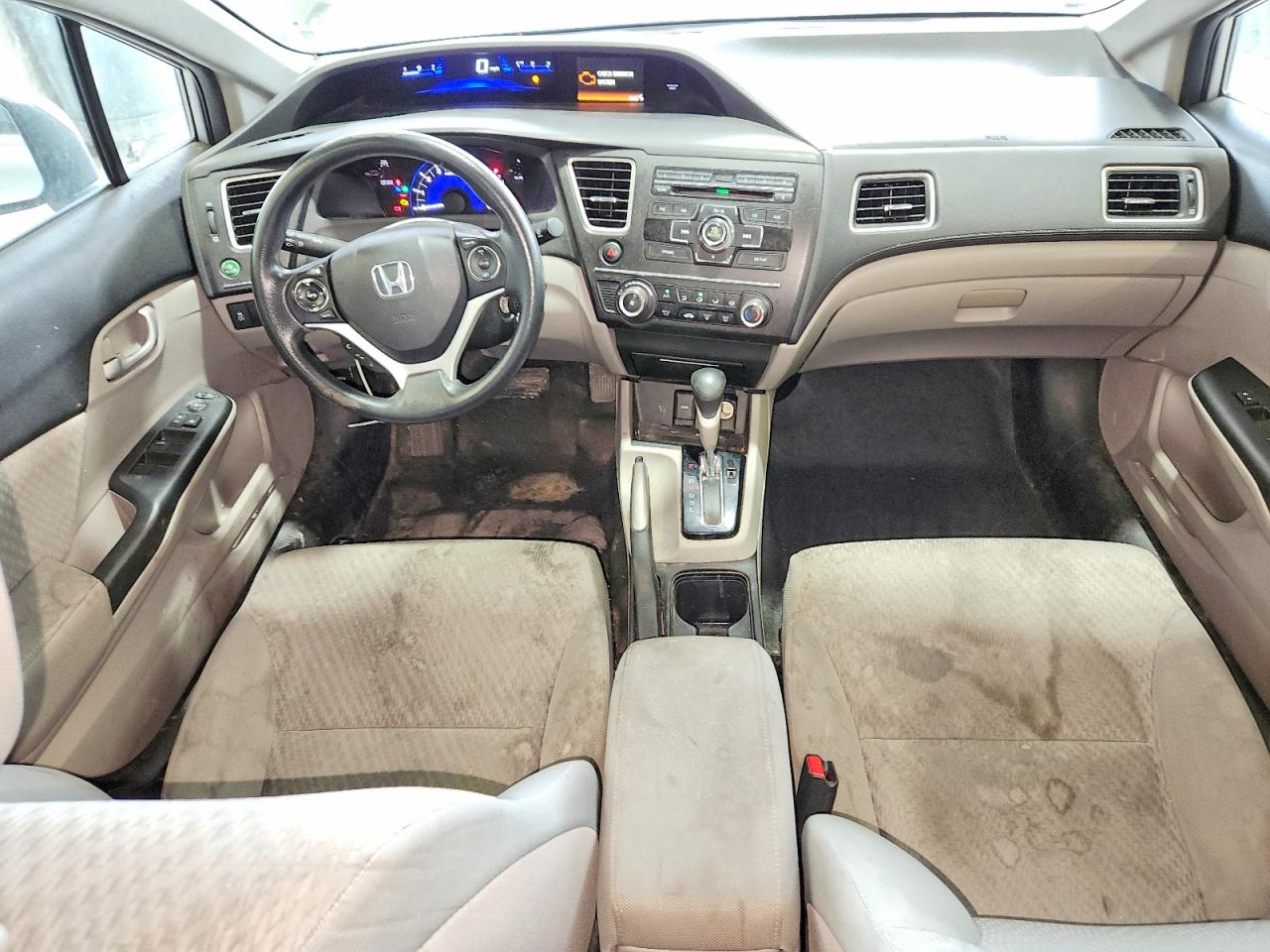 2014 Honda Civic Lx Серебряный vin: 2HGFB2F5XEH506300