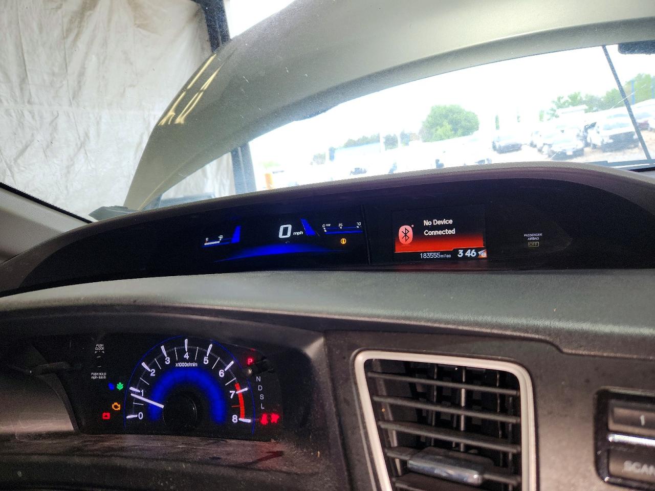 2014 Honda Civic Lx Серебряный vin: 2HGFB2F5XEH506300