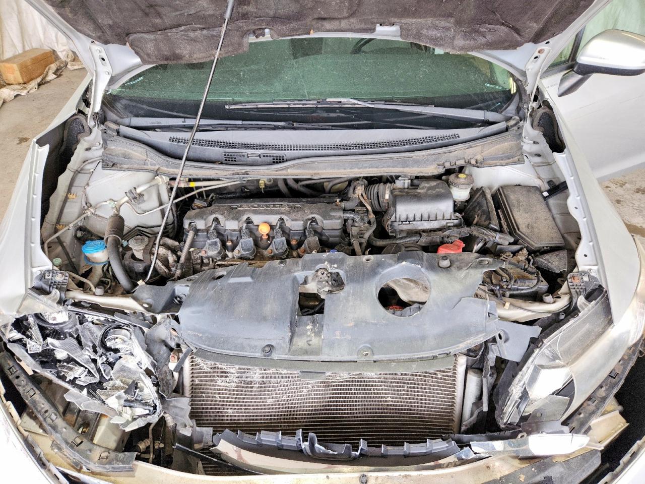 2014 Honda Civic Lx Серебряный vin: 2HGFB2F5XEH506300