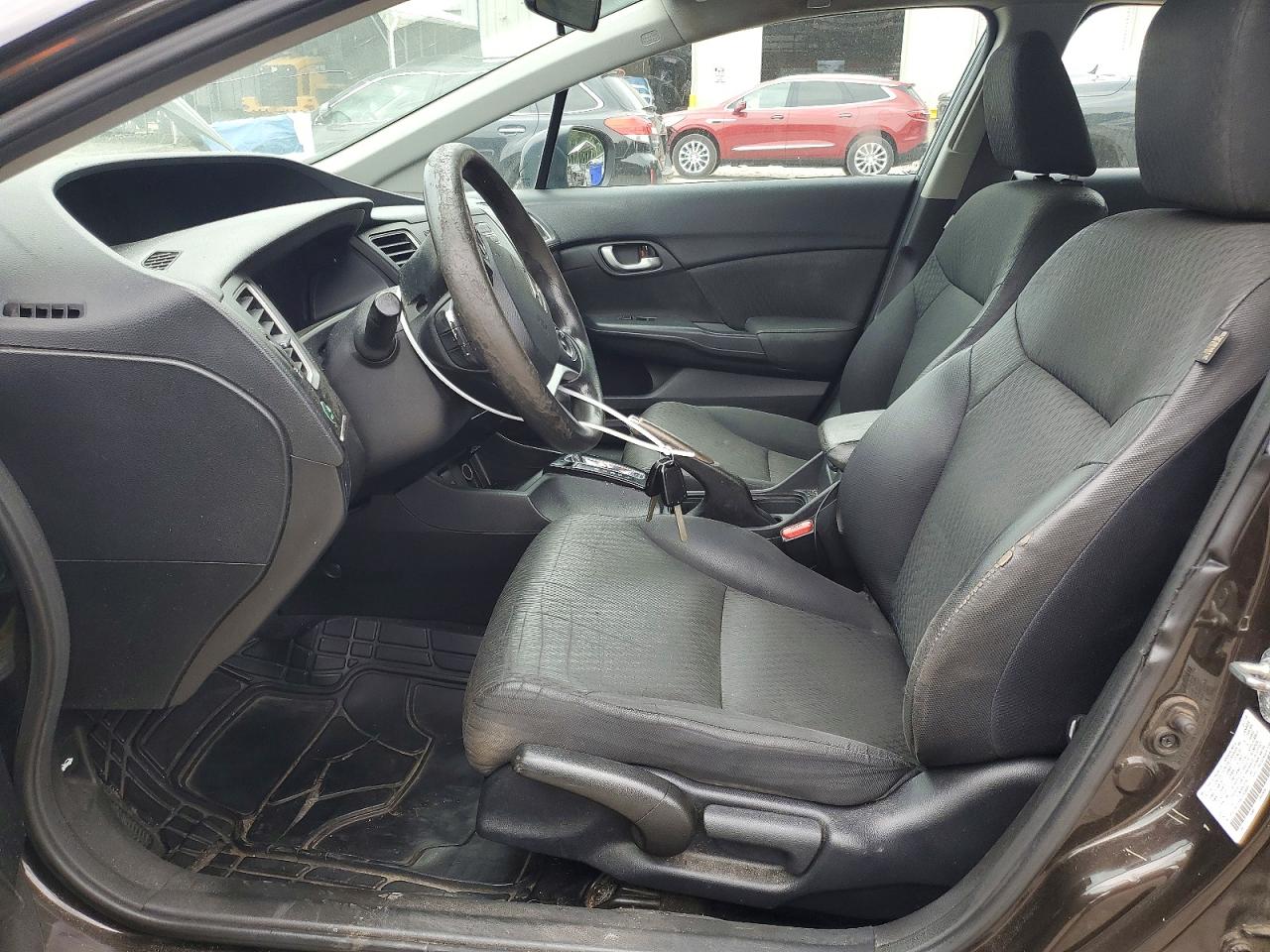 2014 Honda Civic Lx Коричневый vin: 2HGFB2F5XEH508841