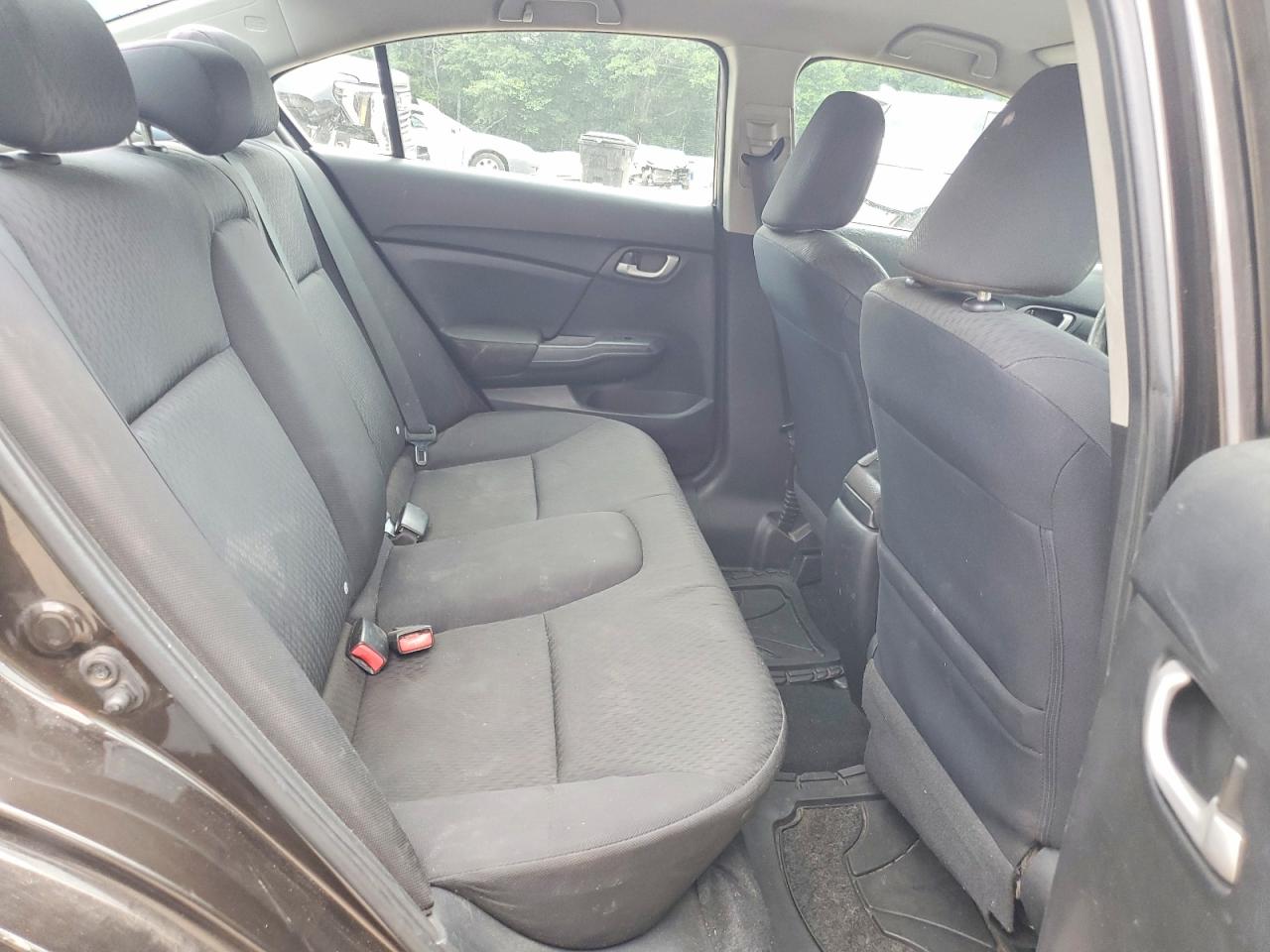 2014 Honda Civic Lx Коричневый vin: 2HGFB2F5XEH508841