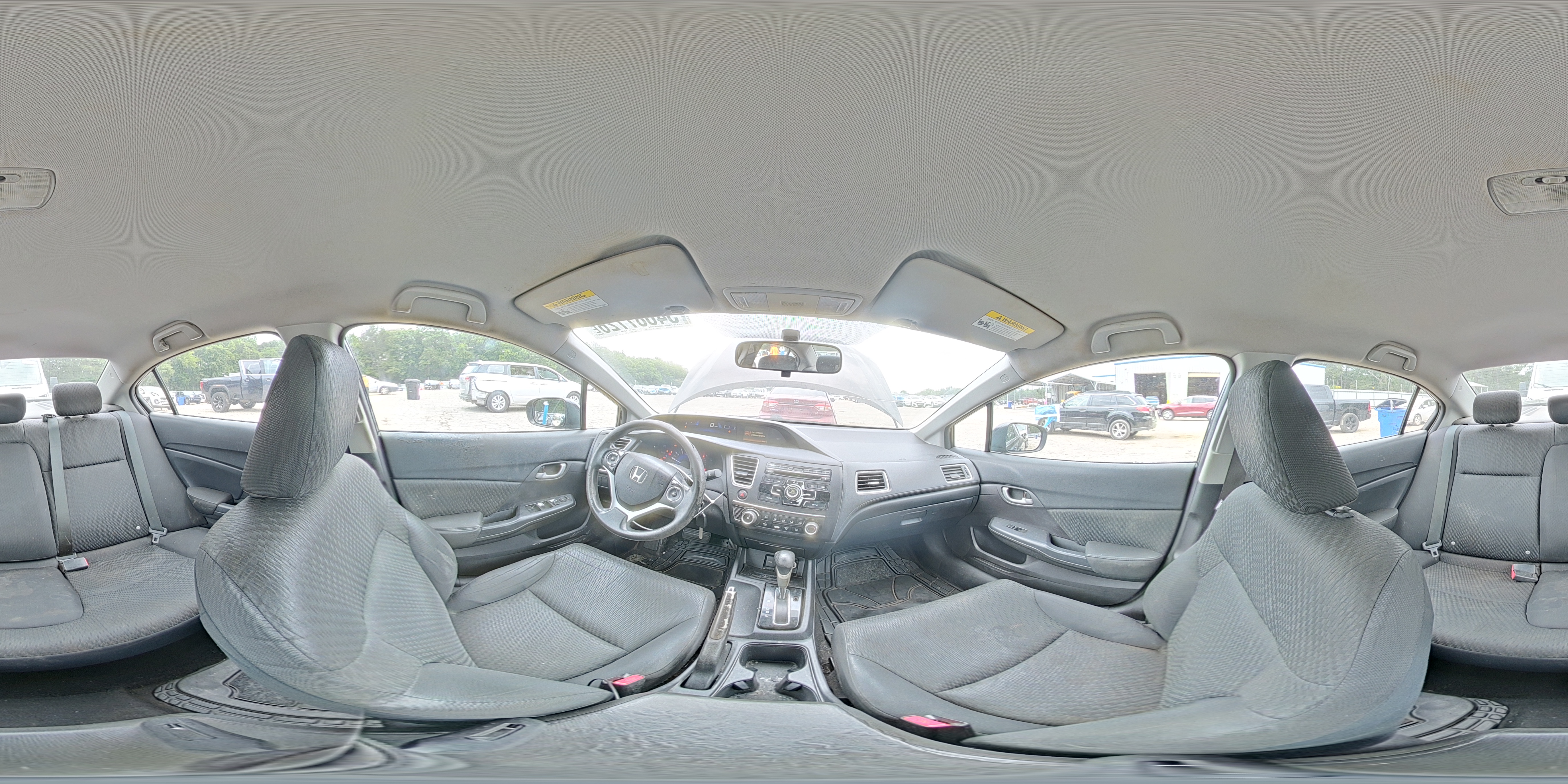 2014 Honda Civic Lx Коричневый vin: 2HGFB2F5XEH508841