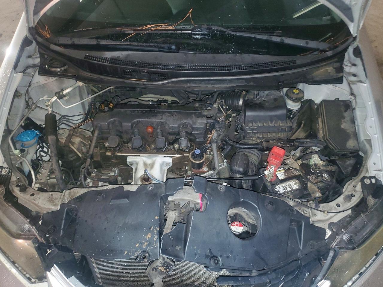 2014 Honda Civic Lx Silver vin: 2HGFB2F5XEH521024