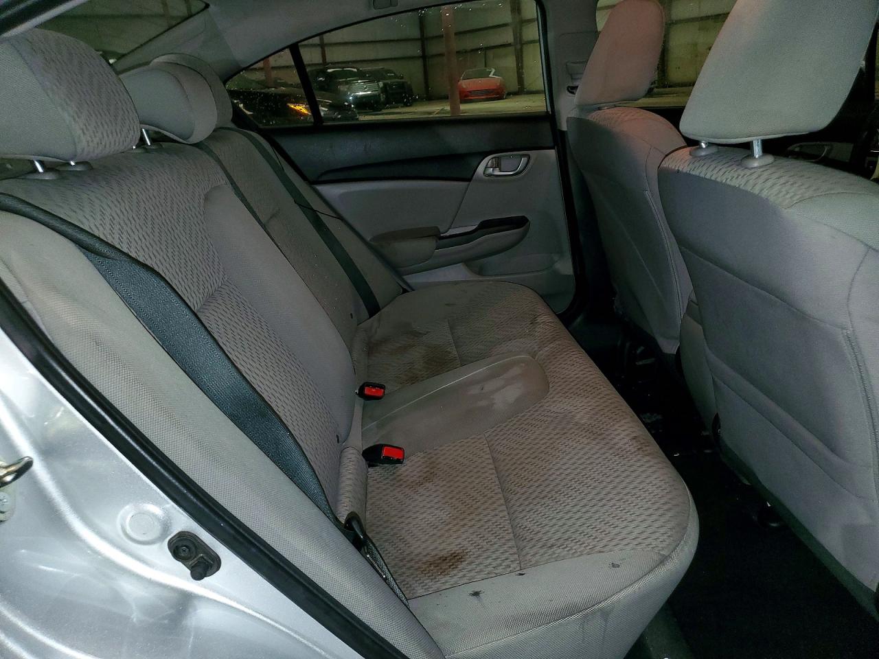 2014 Honda Civic Lx Silver vin: 2HGFB2F5XEH521024