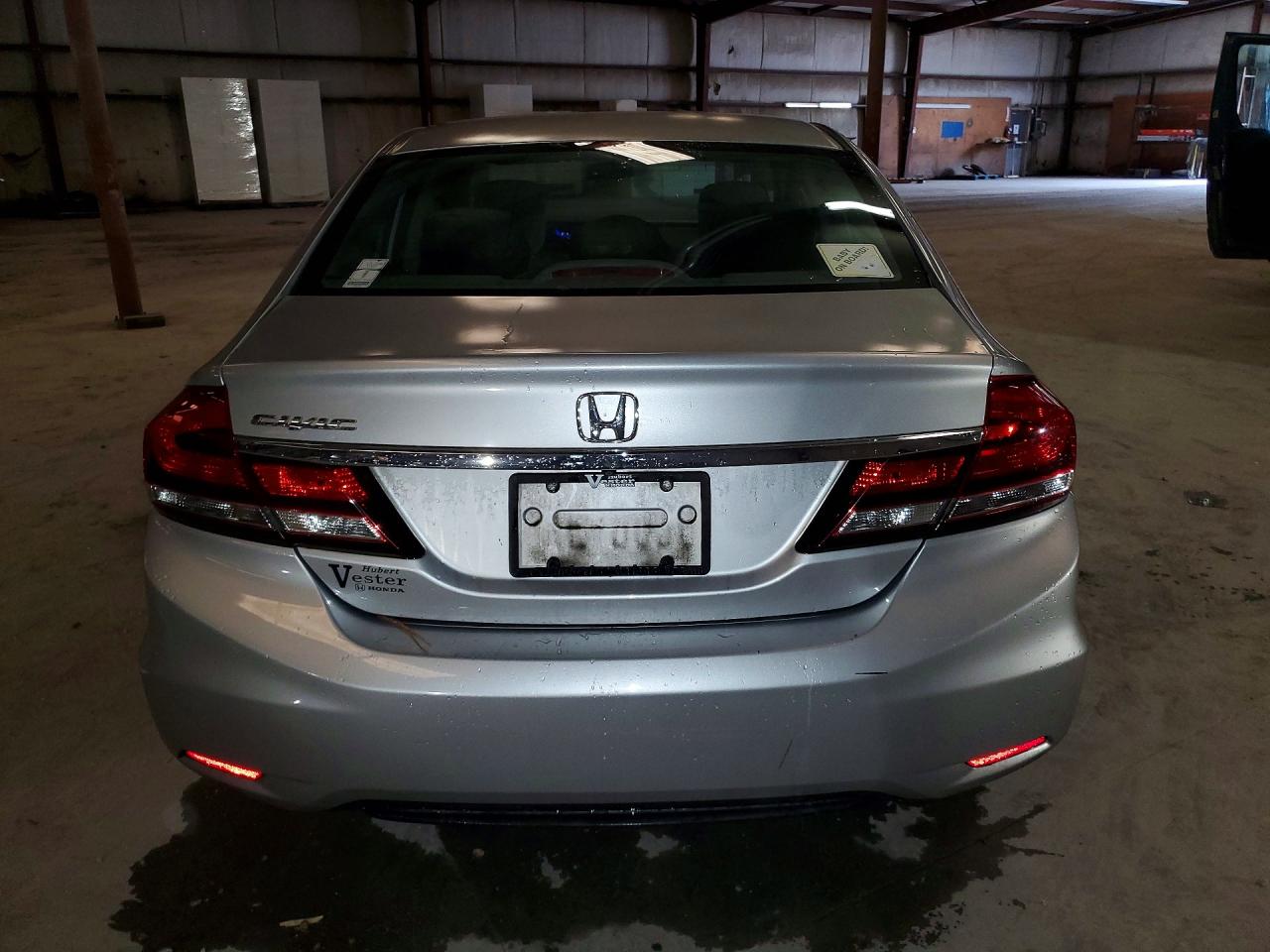 2014 Honda Civic Lx Silver vin: 2HGFB2F5XEH521024