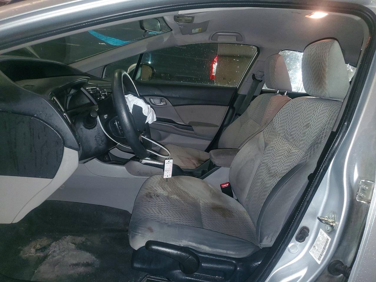 2014 Honda Civic Lx Silver vin: 2HGFB2F5XEH521024