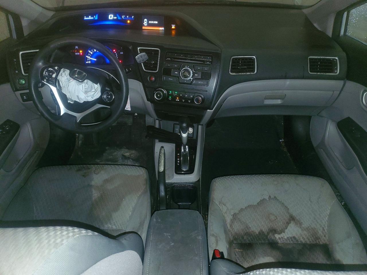 2014 Honda Civic Lx Silver vin: 2HGFB2F5XEH521024