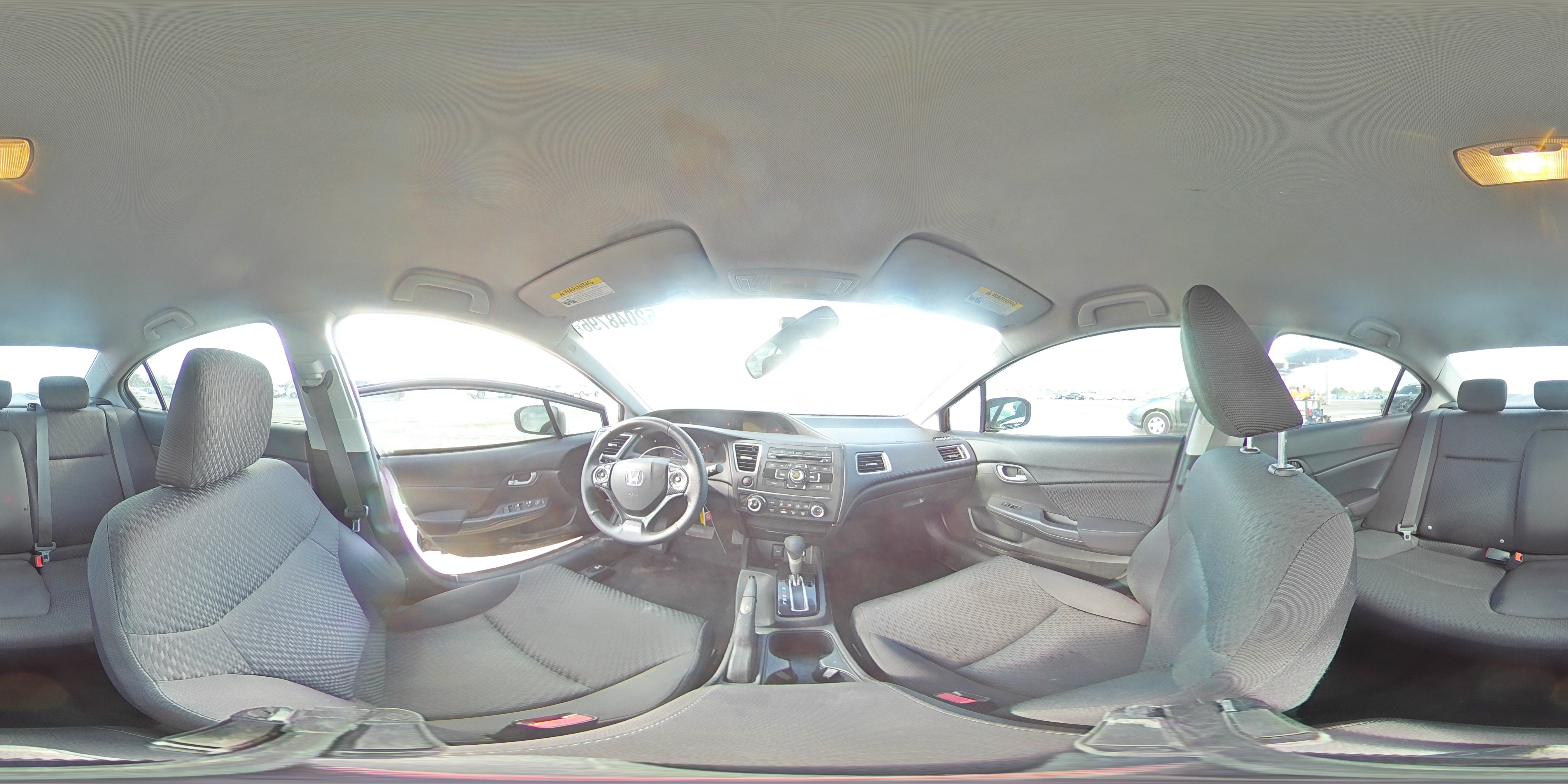 2014 Honda Civic Ex Brown vin: 2HGFB2F5XEH521461