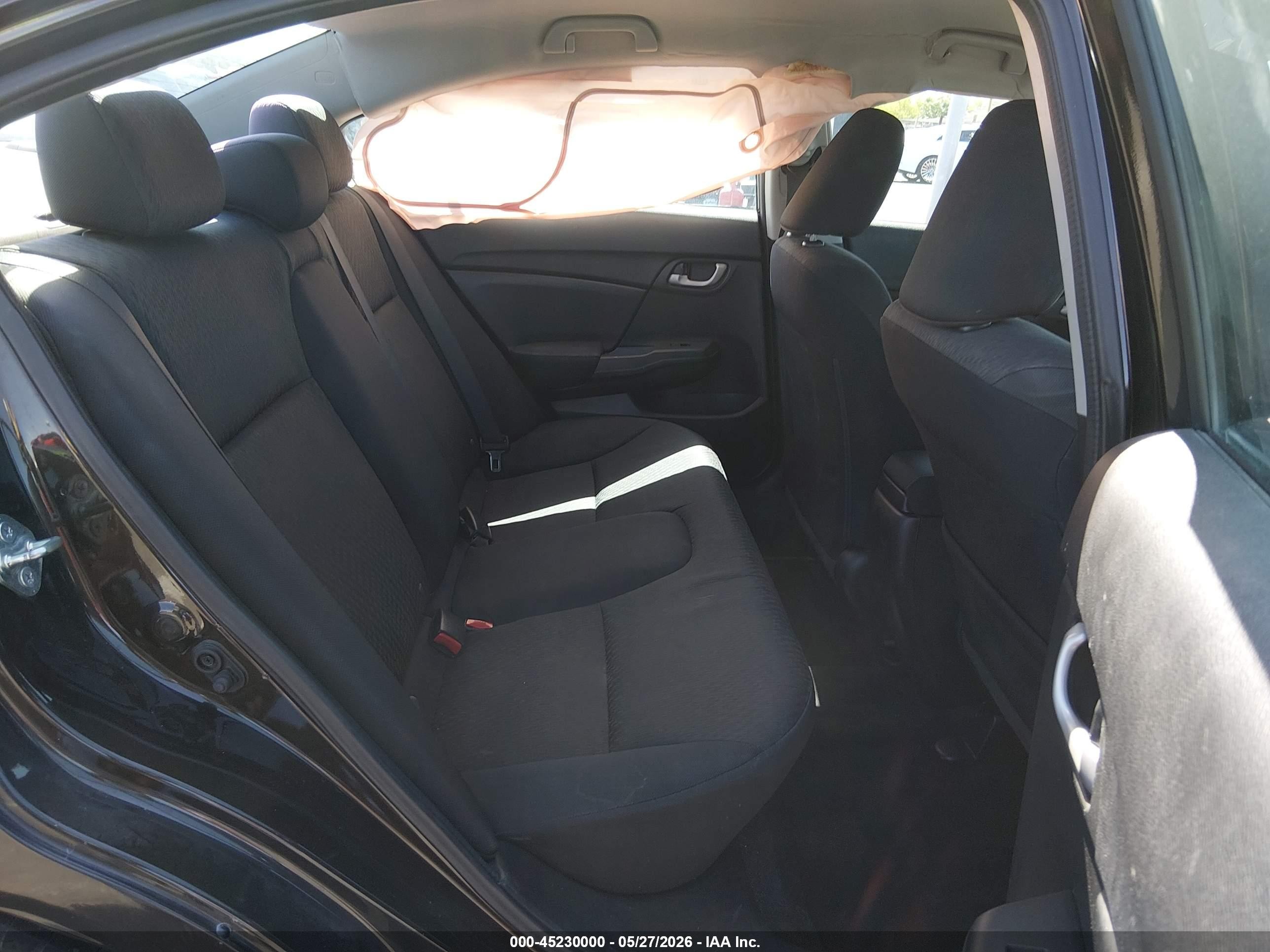2014 Honda Civic Lx Brown vin: 2HGFB2F5XEH523209