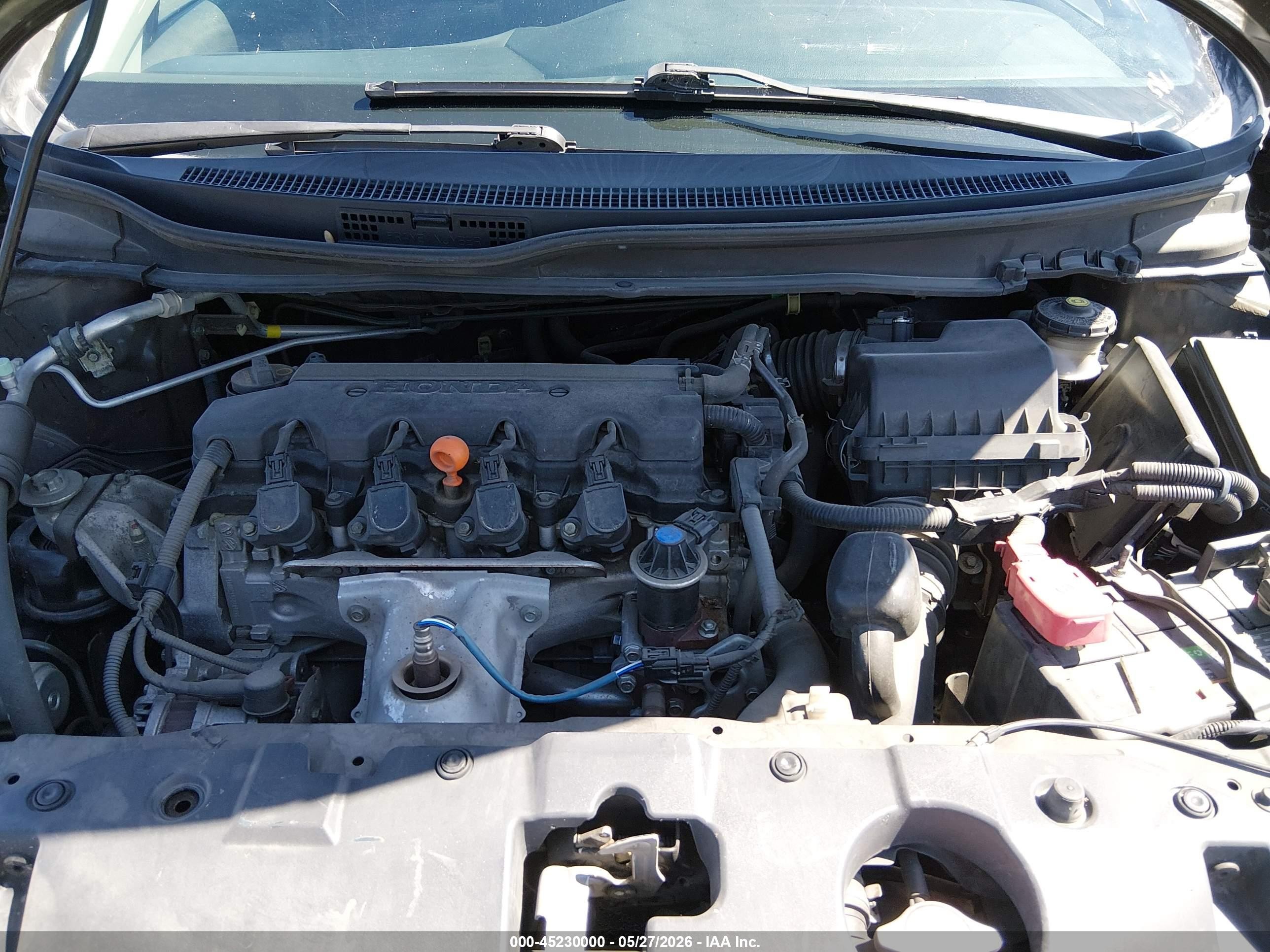 2014 Honda Civic Lx Brown vin: 2HGFB2F5XEH523209