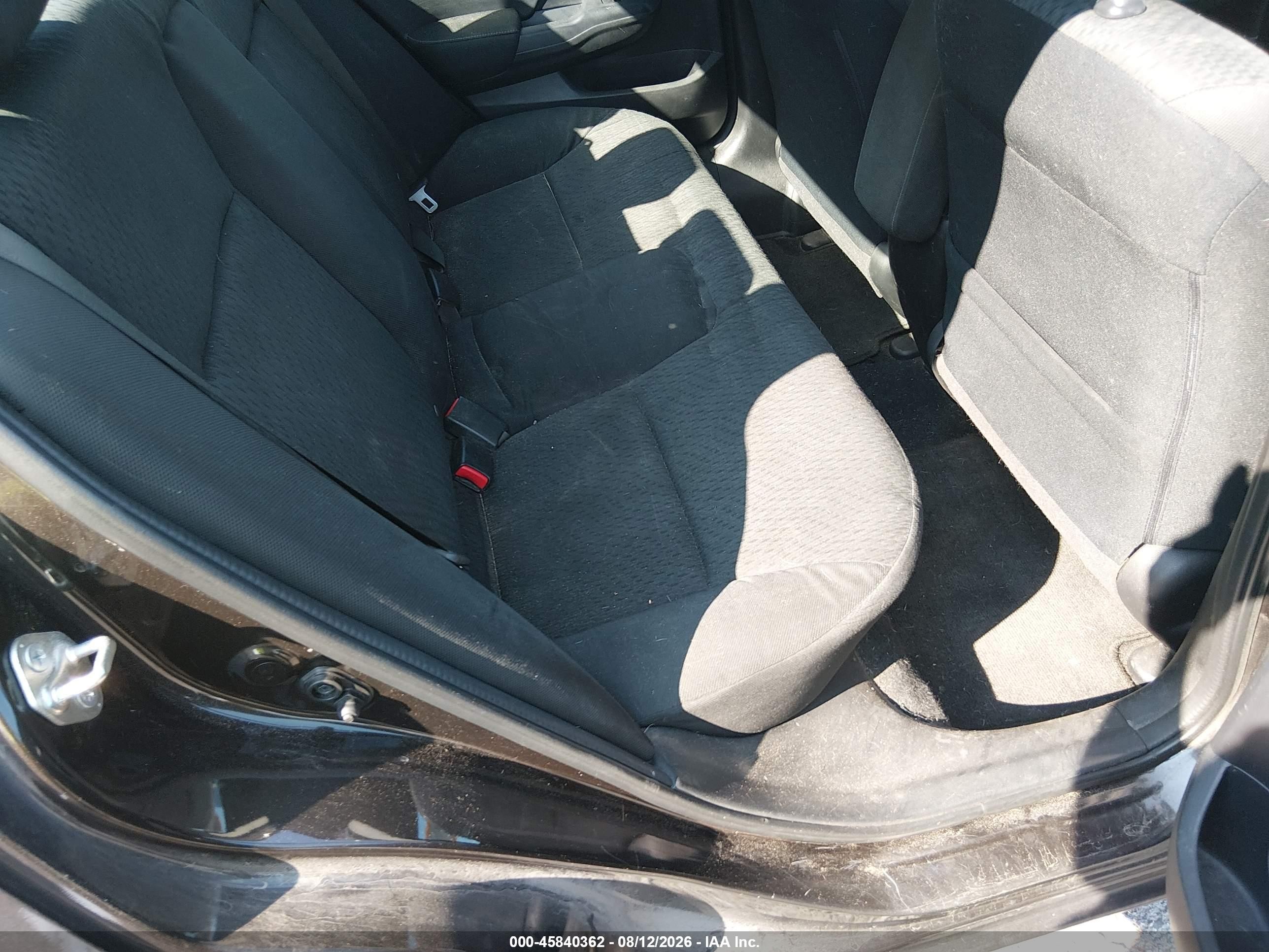 2014 Honda Civic Lx Gray vin: 2HGFB2F5XEH537191