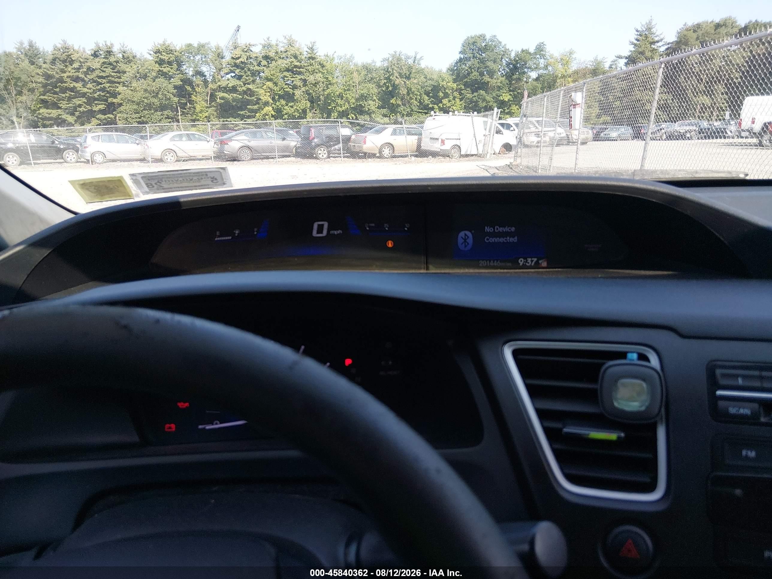 2014 Honda Civic Lx Gray vin: 2HGFB2F5XEH537191