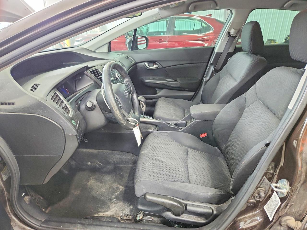 2014 Honda Civic Lx Brown vin: 2HGFB2F5XEH541032
