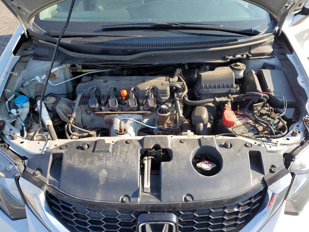 2015 Honda Civic Lx Silver vin: 2HGFB2F5XFH008650