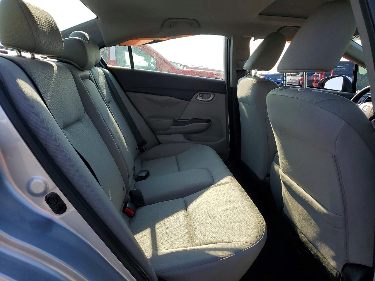 2015 Honda Civic Lx Silver vin: 2HGFB2F5XFH008650