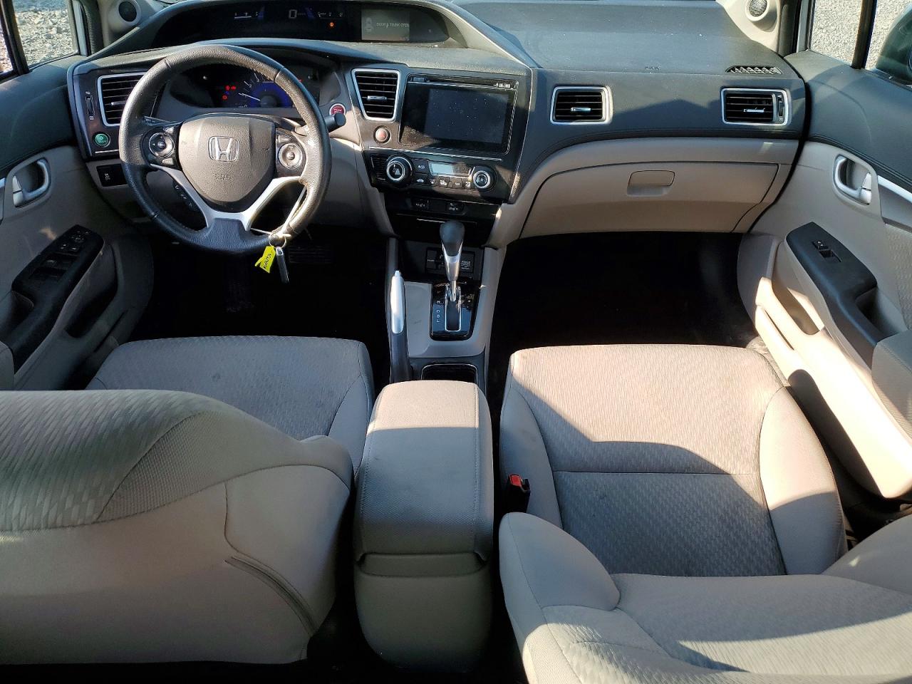 2015 Honda Civic Lx Silver vin: 2HGFB2F5XFH008650