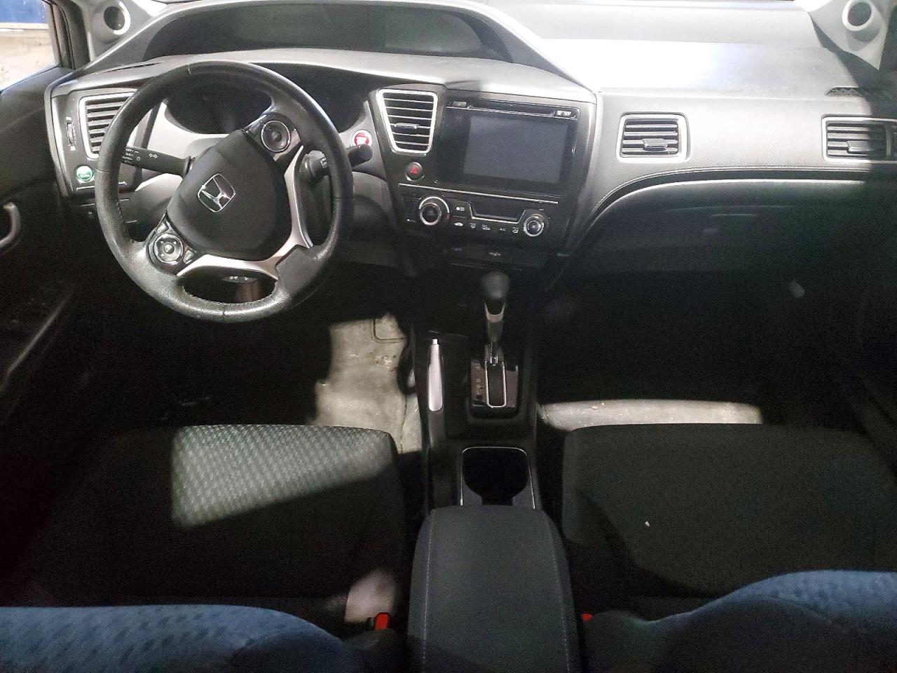 2015 Honda Civic Lx Gray vin: 2HGFB2F5XFH014206
