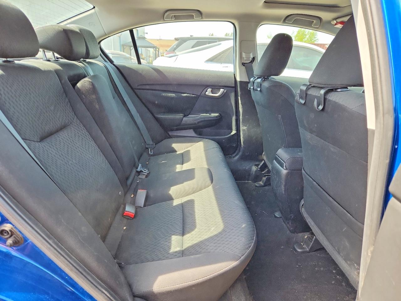 2015 Honda Civic Lx Blue vin: 2HGFB2F5XFH016716