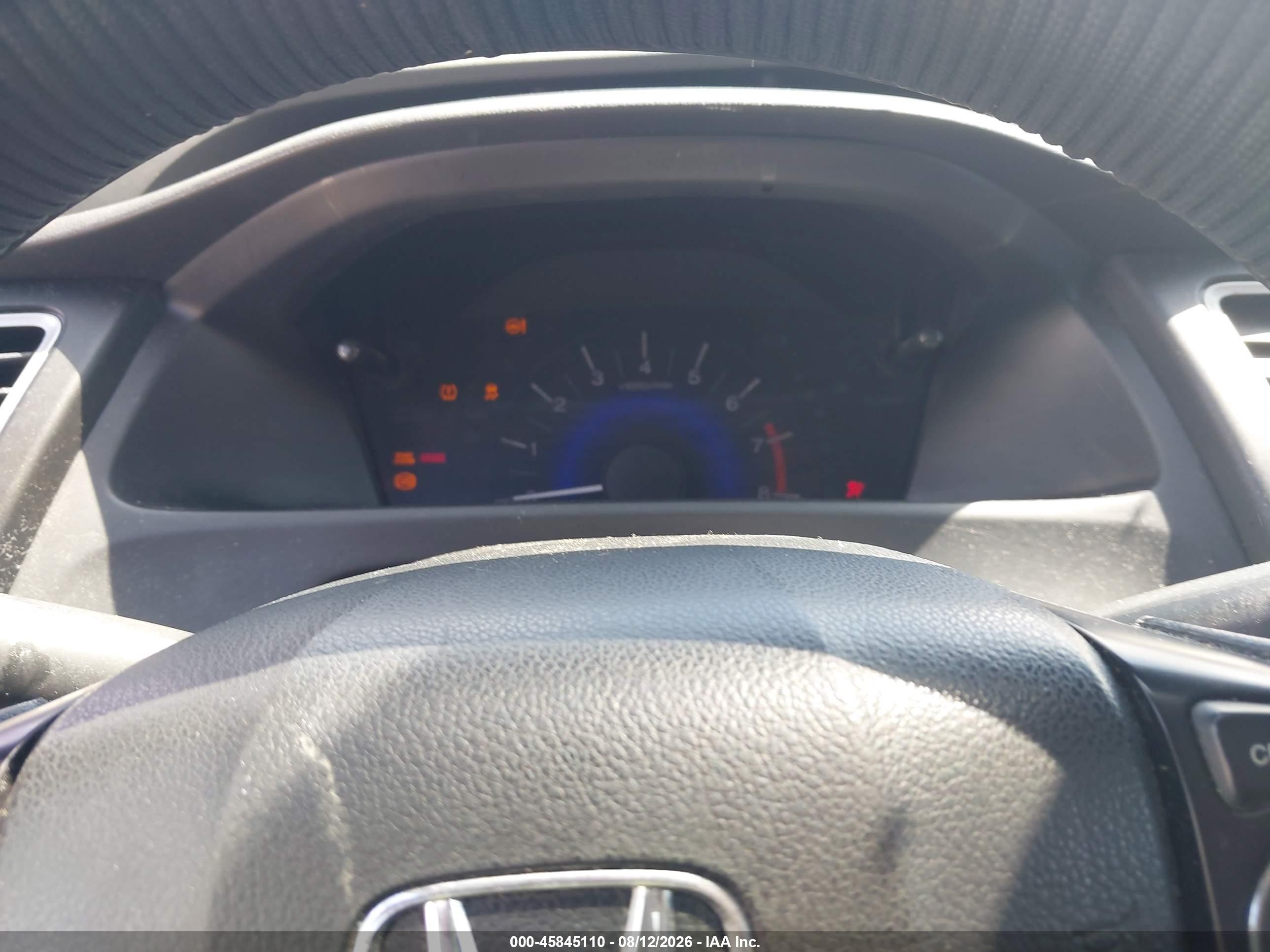 2015 Honda Civic Lx Серый vin: 2HGFB2F5XFH506055