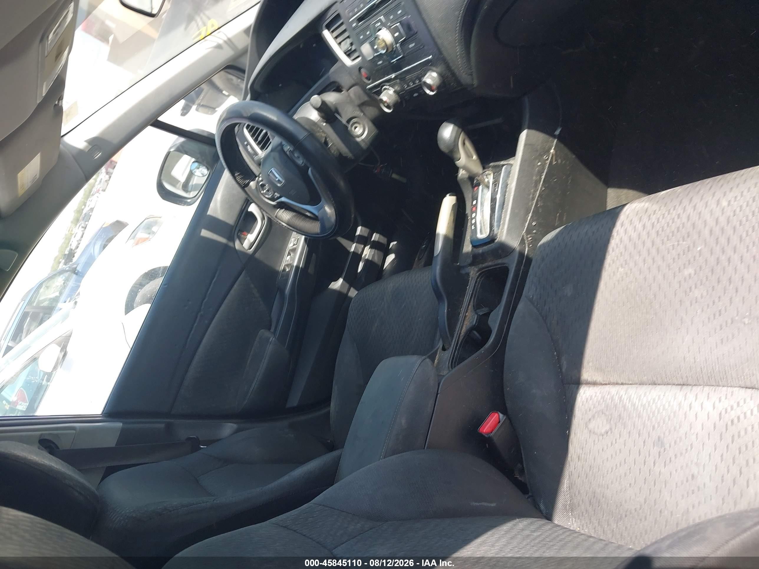 2015 Honda Civic Lx Серый vin: 2HGFB2F5XFH506055