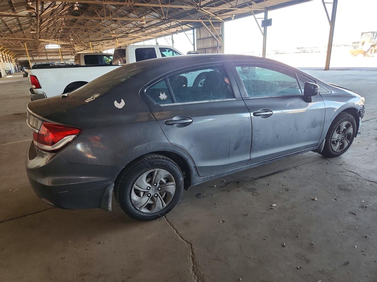 2015 Honda Civic Lx Charcoal vin: 2HGFB2F5XFH532624