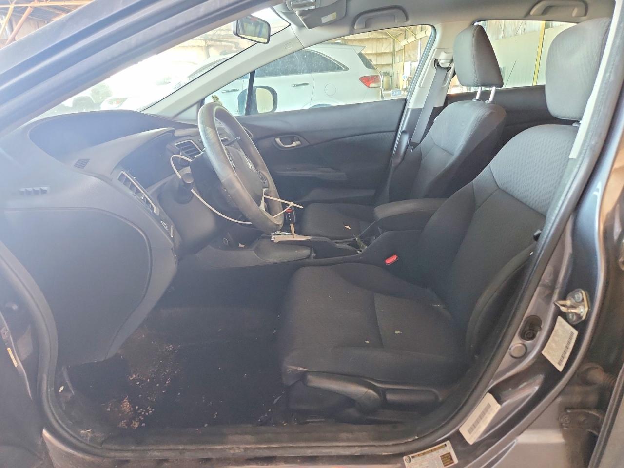 2015 Honda Civic Lx Charcoal vin: 2HGFB2F5XFH532624