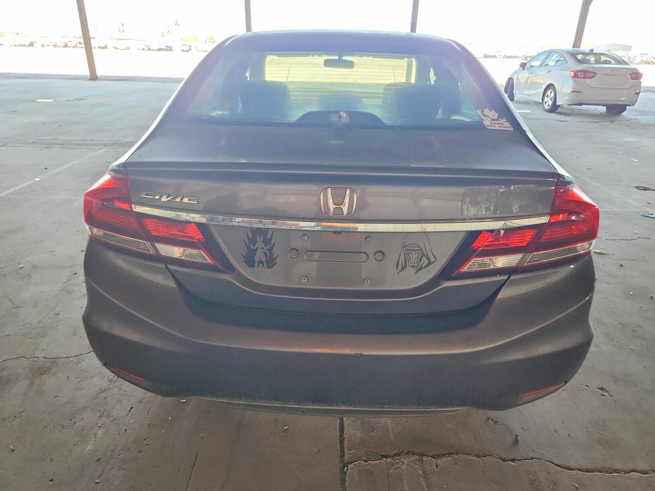 2015 Honda Civic Lx Charcoal vin: 2HGFB2F5XFH532624