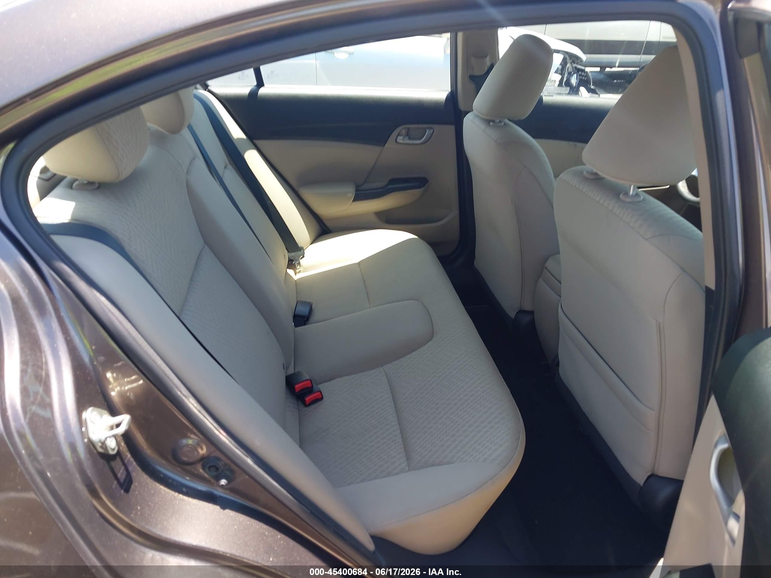 2015 Honda Civic Lx Gray vin: 2HGFB2F5XFH533840