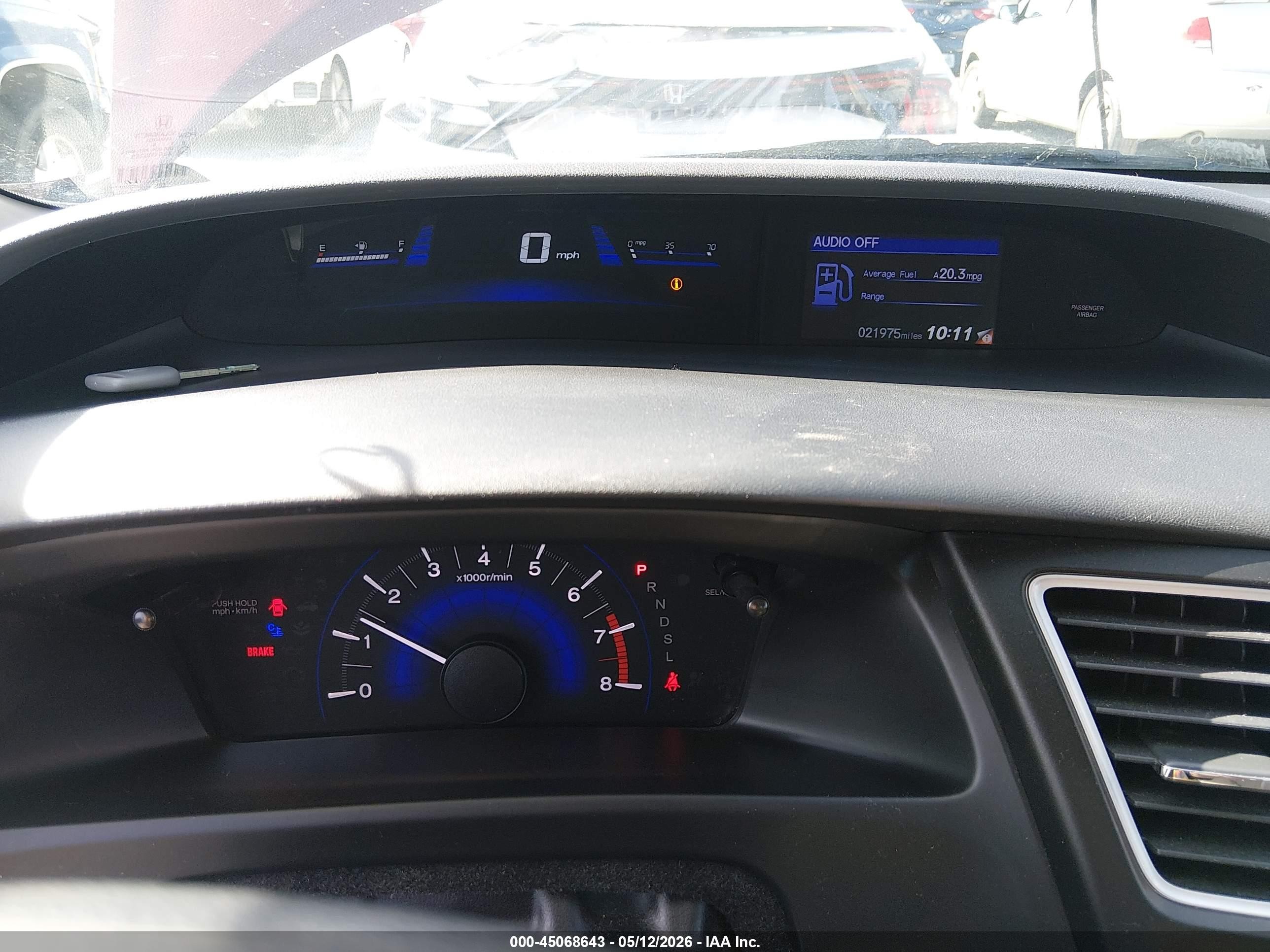 2015 Honda Civic Lx Red vin: 2HGFB2F5XFH539427