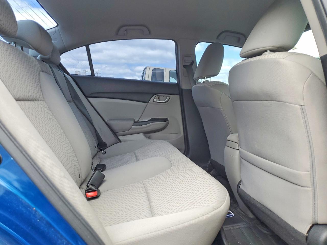 2015 Honda Civic Lx Синий vin: 2HGFB2F5XFH554266