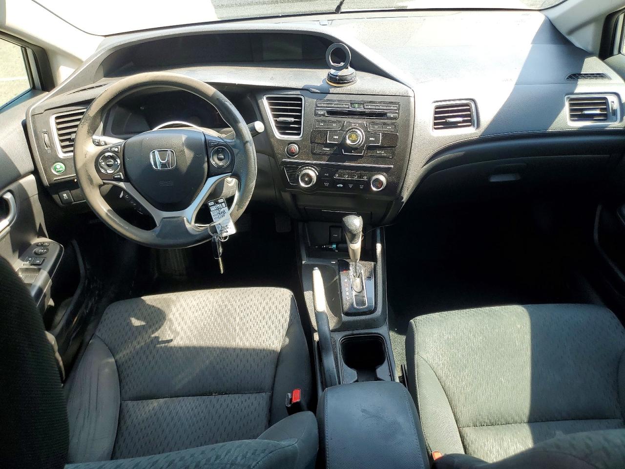 2015 Honda Civic Lx Silver vin: 2HGFB2F5XFH559547